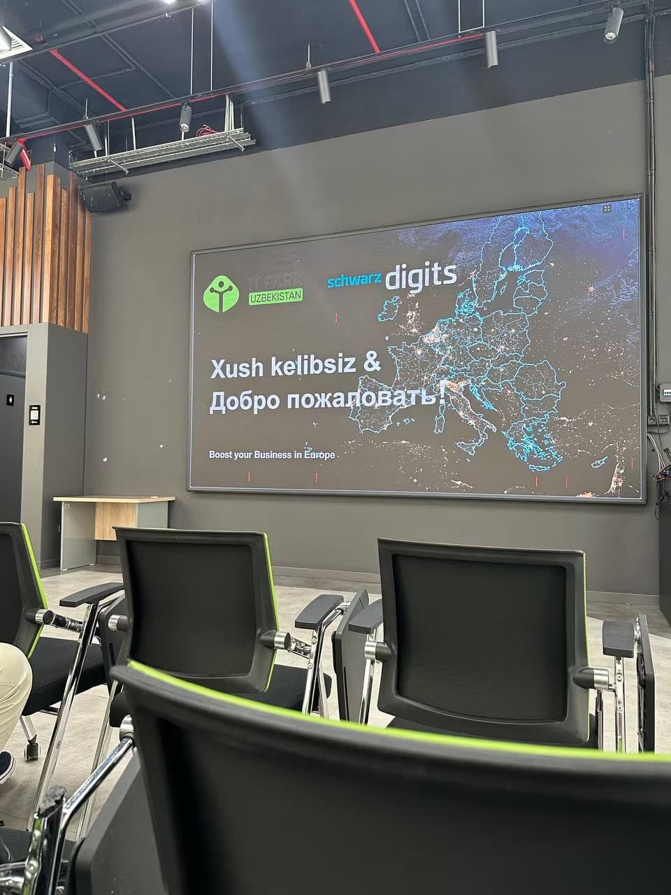 IT Park Uzbekistan × Schwarz Digits — Xush kelibsiz